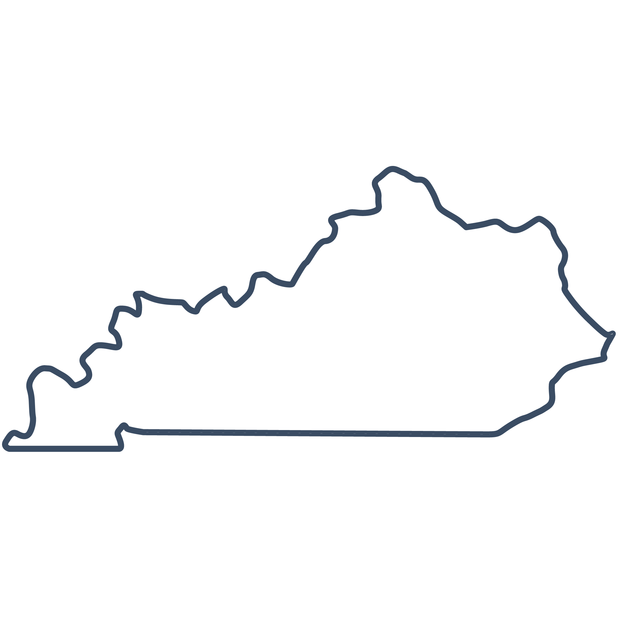 Kentucky location map